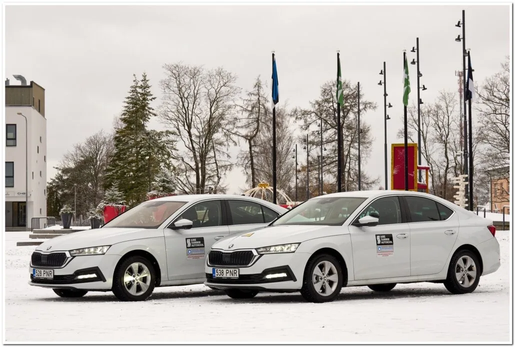 Aire Tammik Autokooli Škoda Octavia õppesõidukid Raplas
